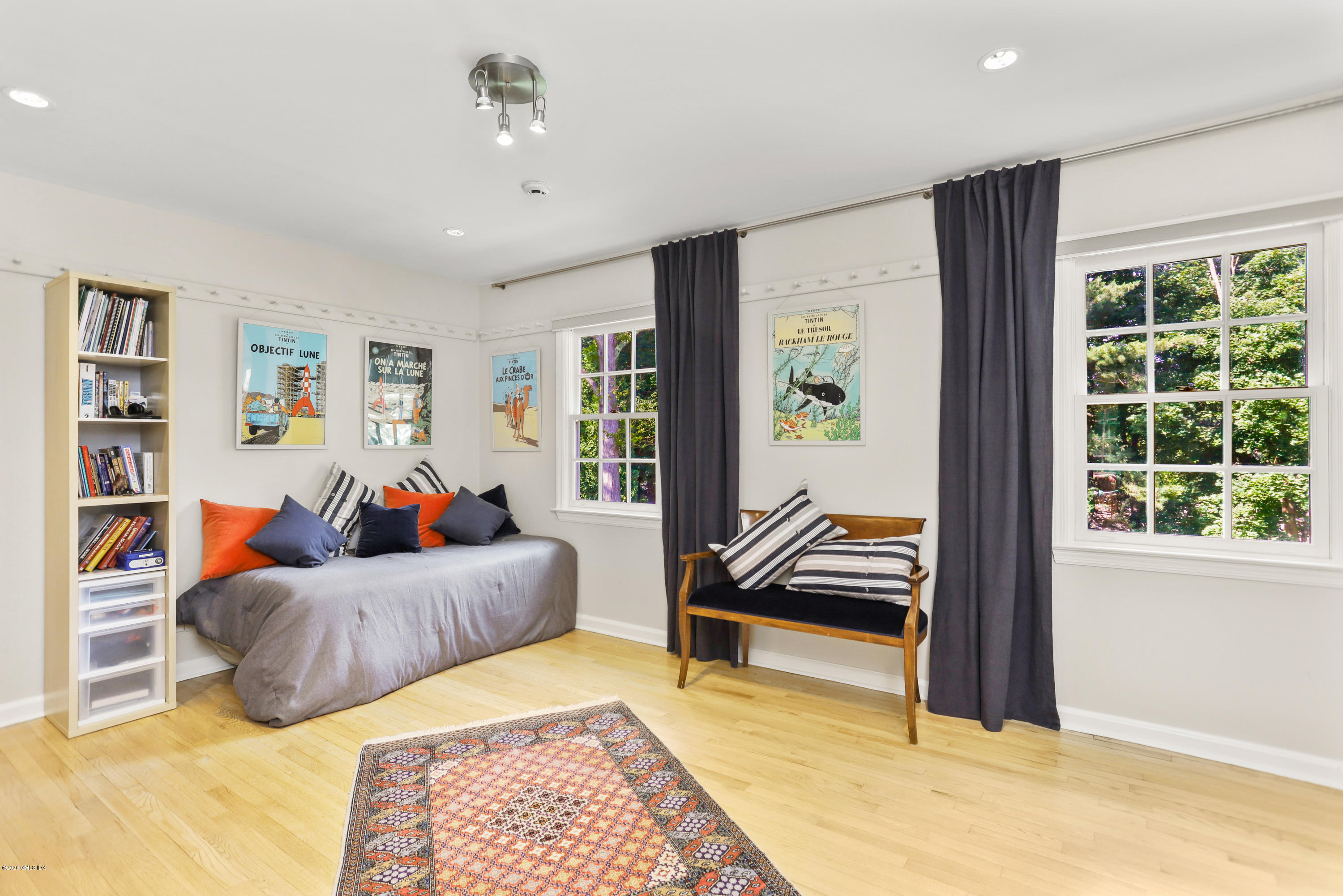 137 Clapboard Ridge Road Greenwich, CT 06831 - Photo 21 of 29 a living room with furniture and a rug