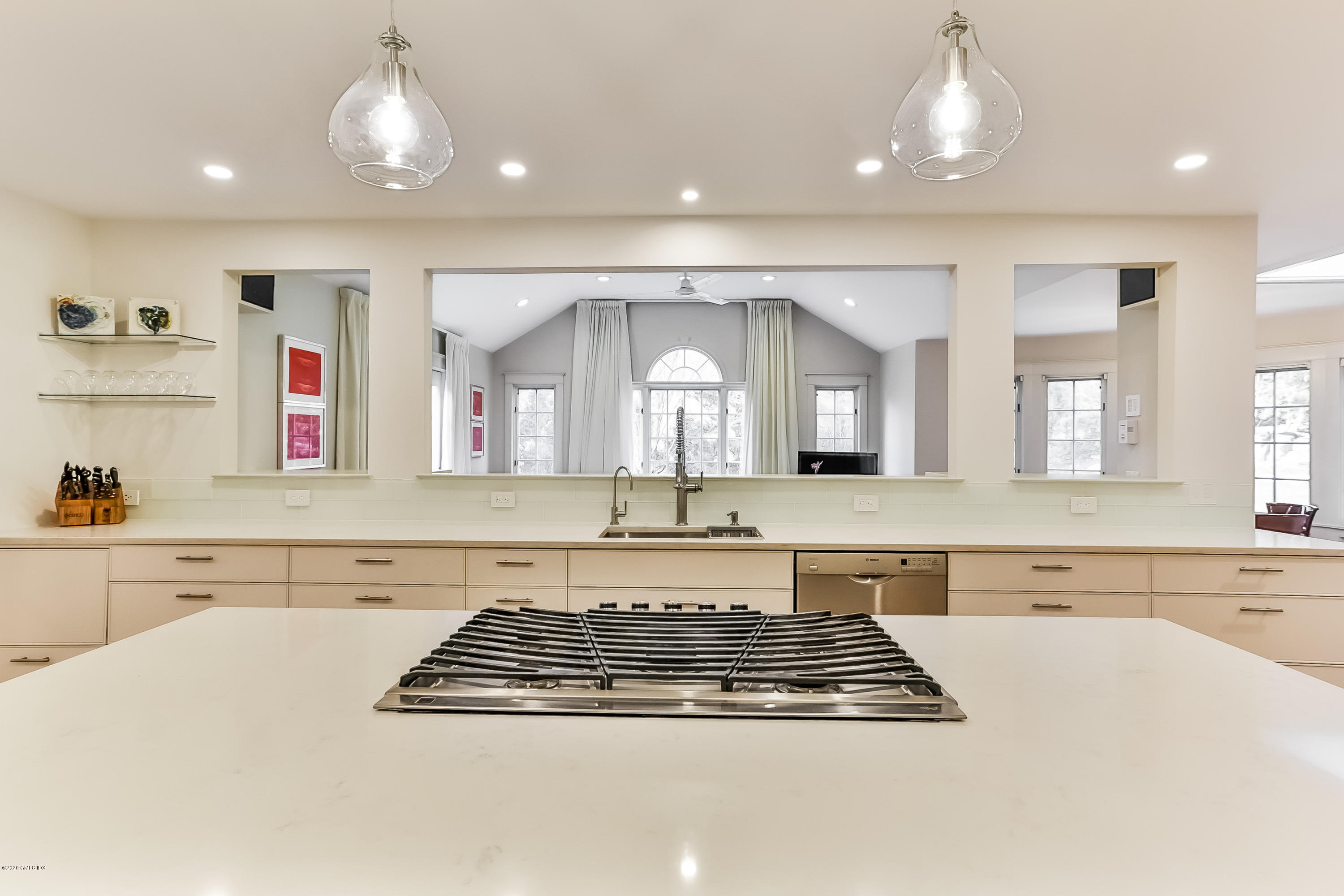 137 Clapboard Ridge Road Greenwich, CT 06831 - Photo 3 of 29 a large kitchen with stainless steel appliances granite countertop a lot of counter space and a sink