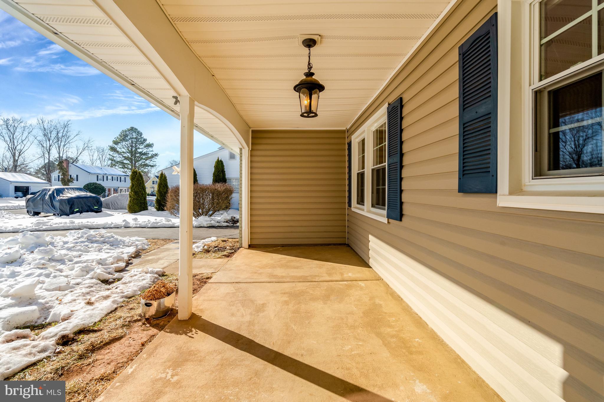 13128 Moss Ranch Lane Fairfax, VA 22033 - Photo 9 of 56 a view of entrance door of the house