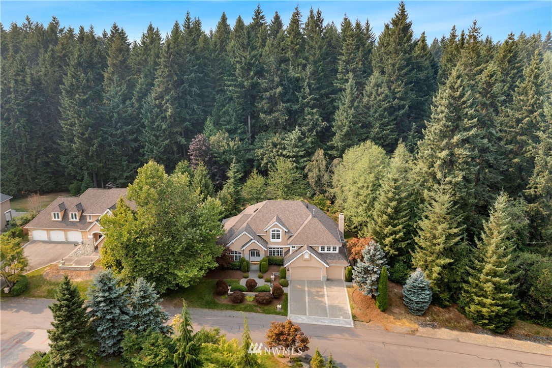 4729 176th Street Southeast Bothell, WA 98012 - Photo 39 of 40 an aerial view of a house with a yard basket ball court and outdoor seating