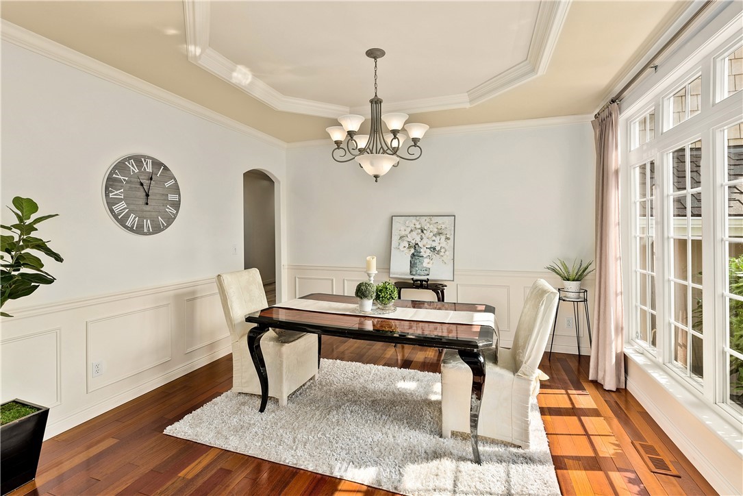 4729 176th Street Southeast Bothell, WA 98012 - Photo 9 of 40 a view of a room with furniture and a chandelier