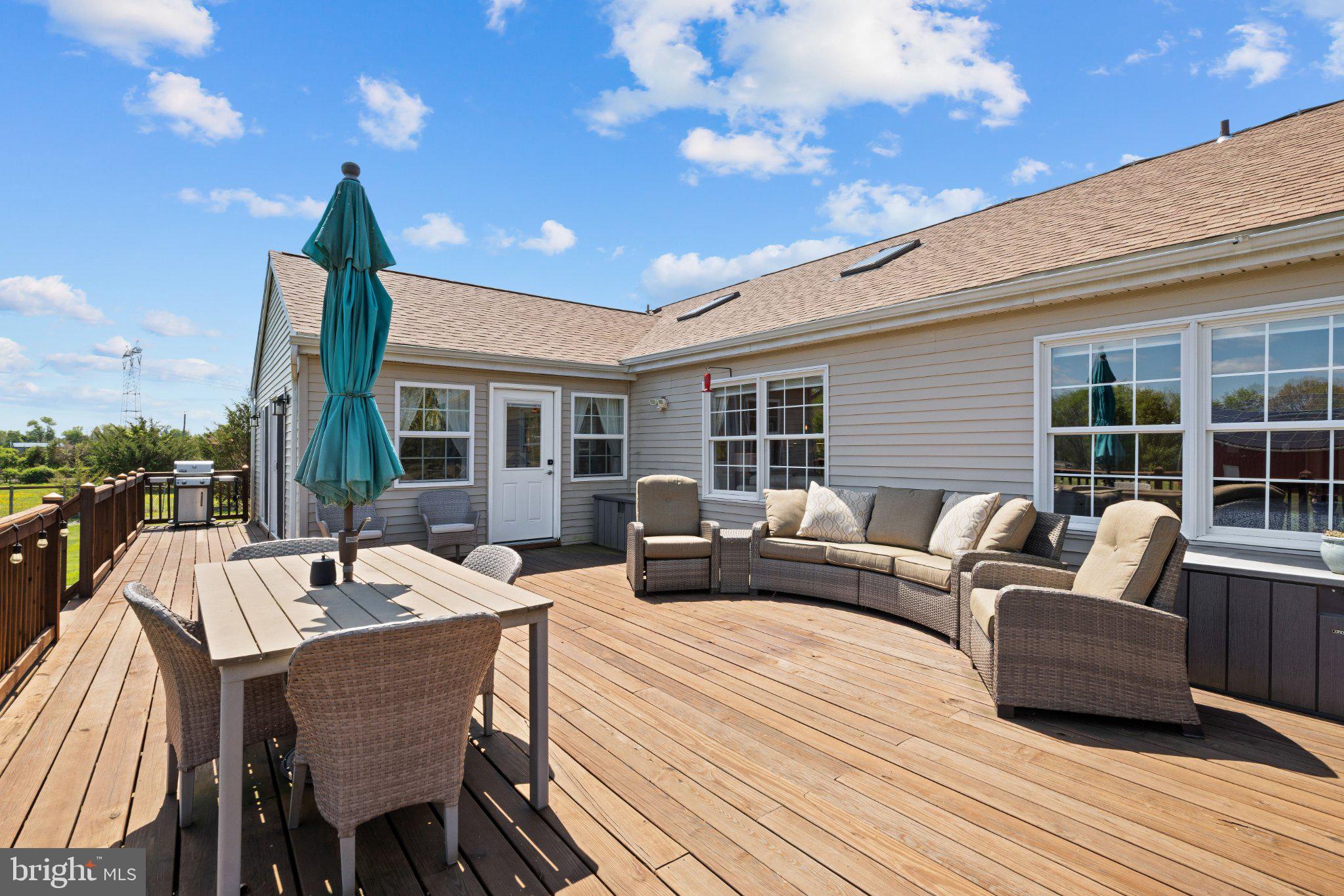 252 Eayrestown Road Southampton, NJ 08088 - Photo 27 of 35 Spacious deck for outdoor gatherings.