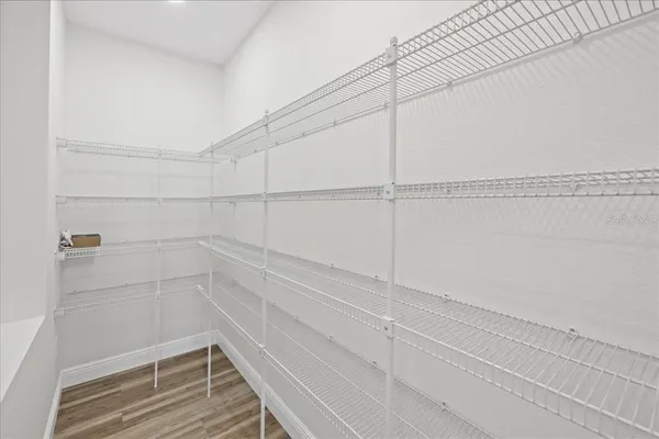 a view of a room with shelf