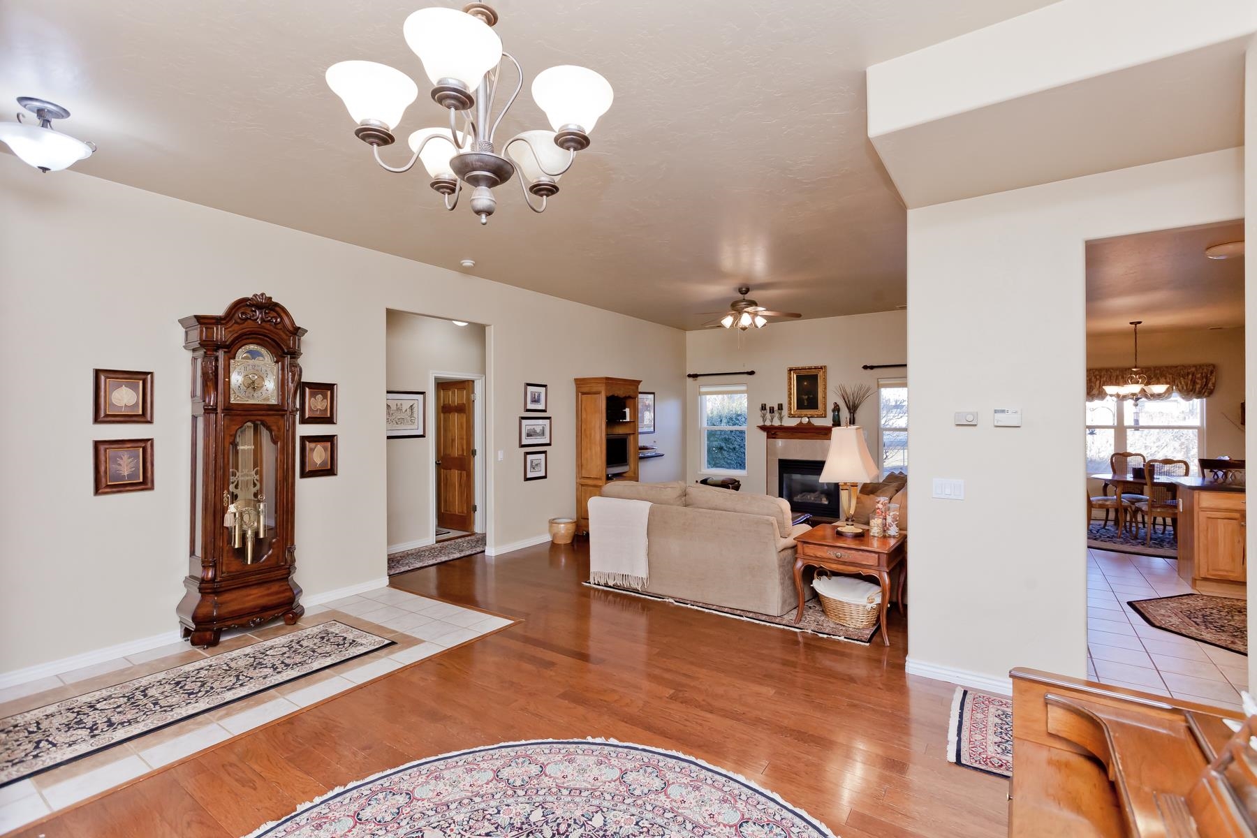 2912 El Torro Road Grand Junction, CO 81503 - Photo 5 of 34 a view of a livingroom with furniture and a chandelier