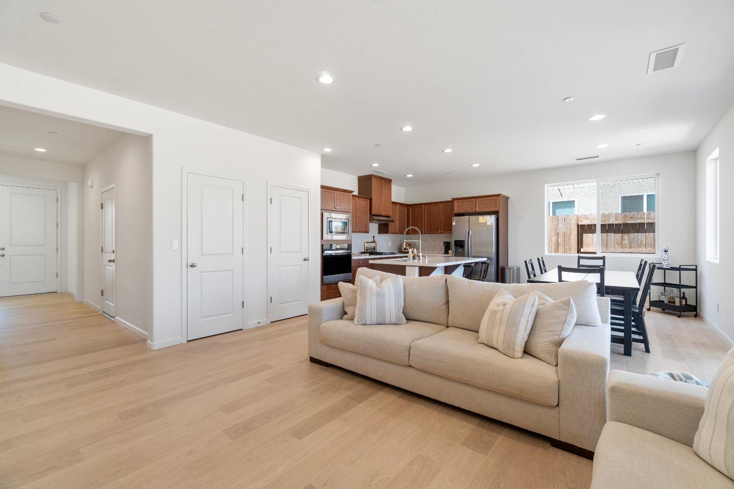 1241 Peters Road Madera, CA 93636 - Photo 11 of 37 a view of living room kitchen with furniture and kitchen view