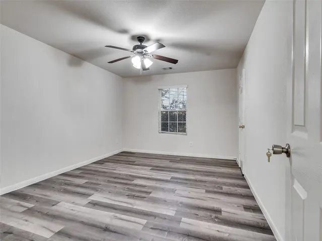 wooden floor in an empty room