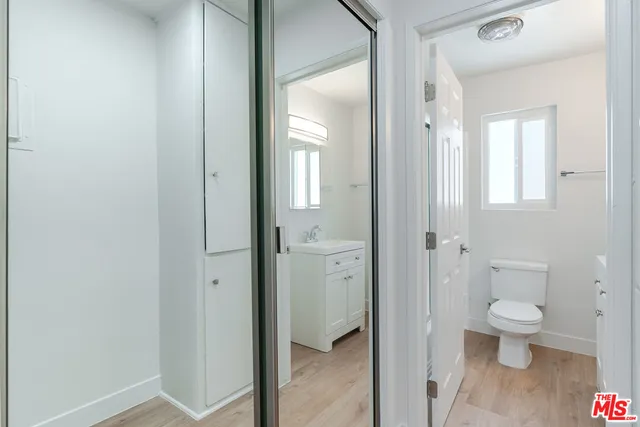 a bathroom with a toilet
