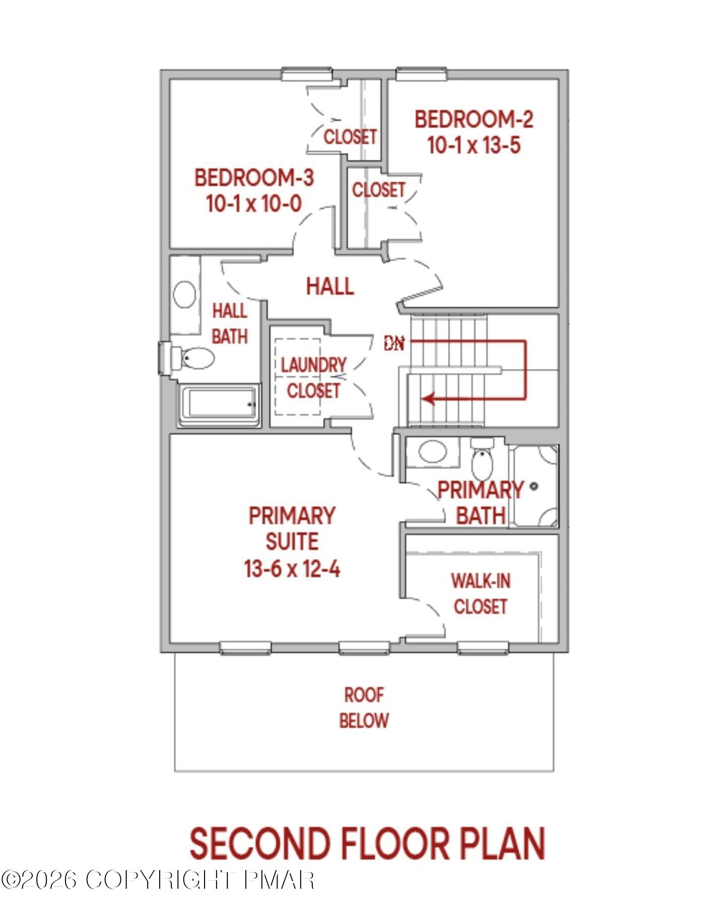 19 Upper Lehigh Main Street Freeland, PA 18224 - Photo 14 of 14 floorplan 2nd floor