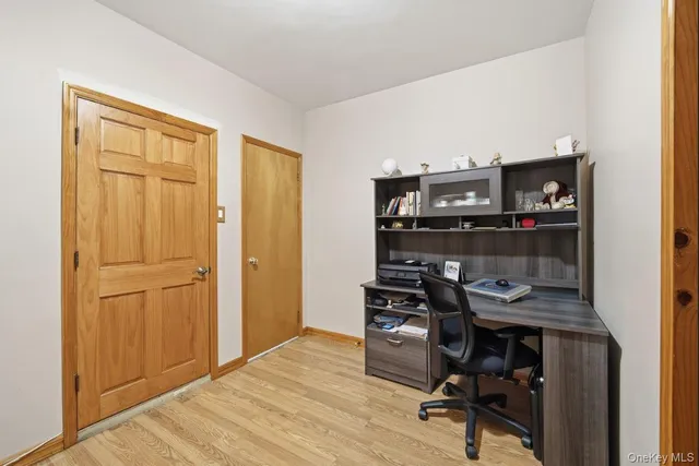 a bathroom with a sink and shower