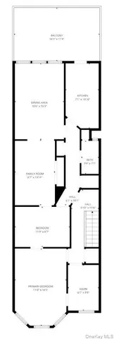 a picture of a room with mirror and door