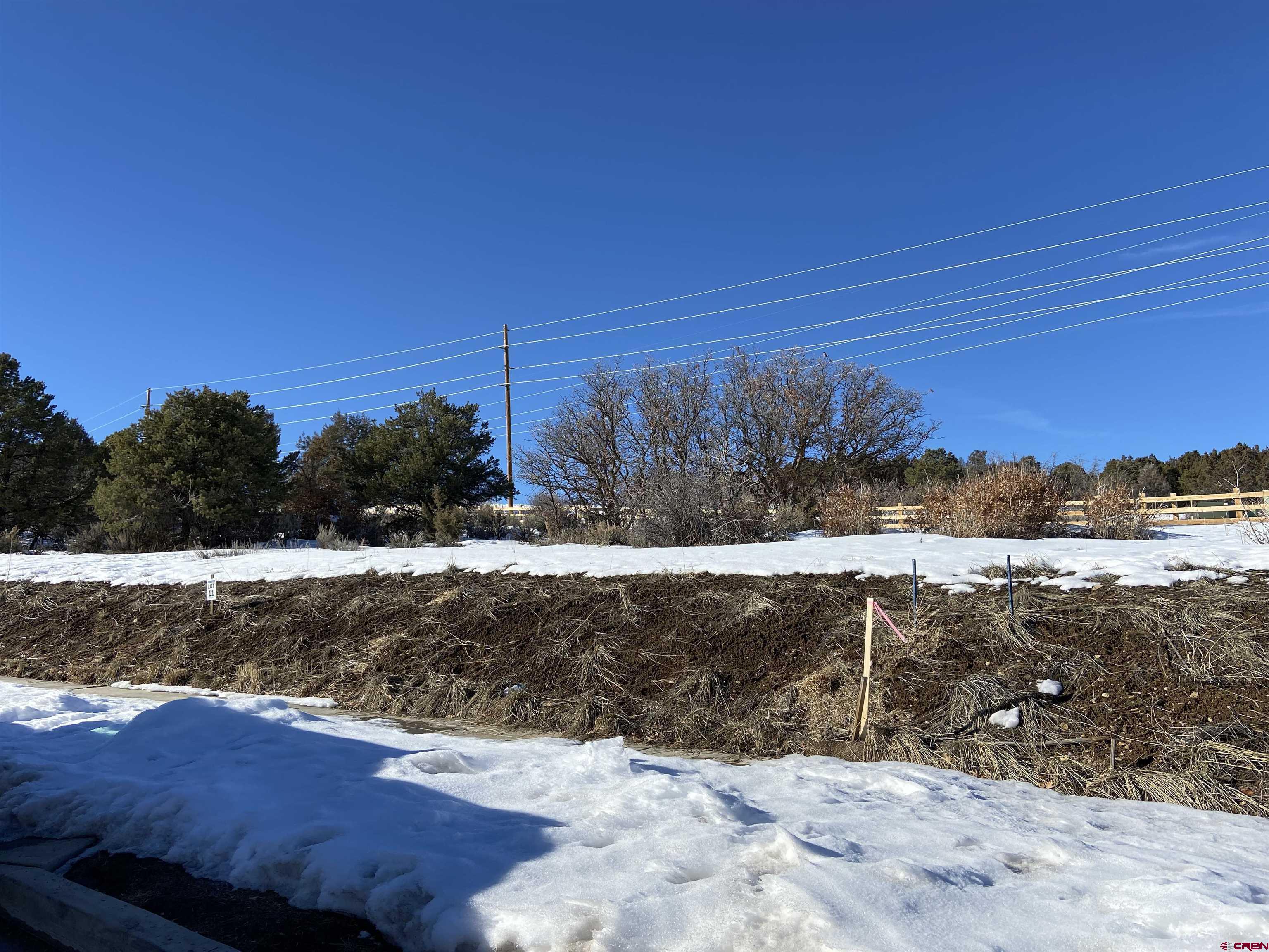 95 Salt Brush Street Durango, CO 81301 - Photo 4 of 8 a view of a yard with wooden fence