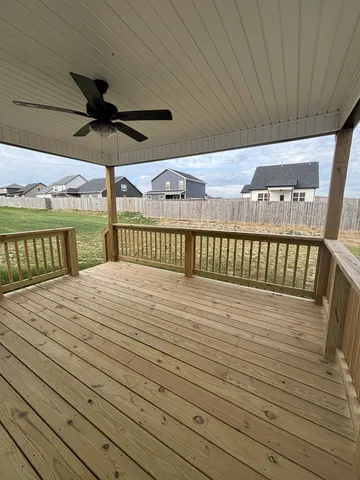 a view of a roof deck