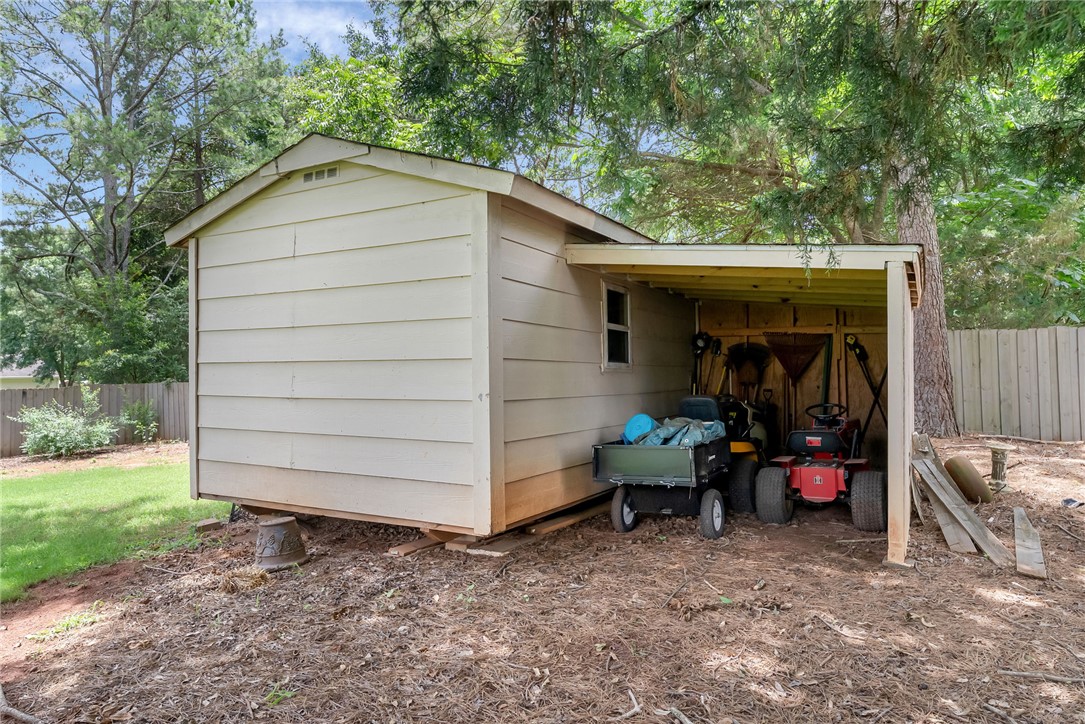 524 Pecan Grove Road Seneca, SC 29672 - Photo 27 of 30 Storage shed