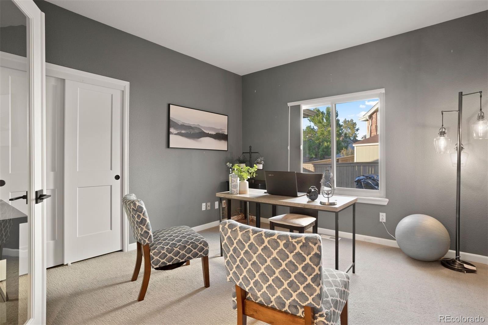 5426 East Knoll Place Highlands Ranch, CO 80130 - Photo 15 of 28 a workspace with furniture and window