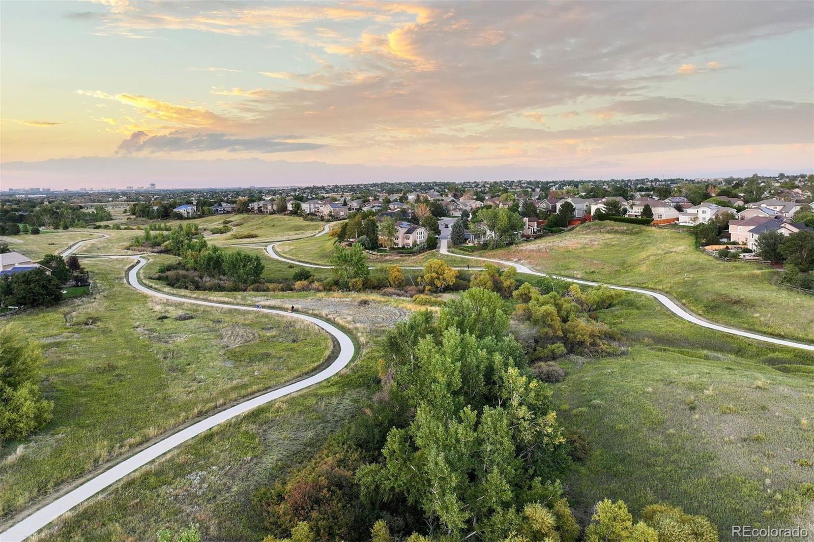 5426 East Knoll Place Highlands Ranch, CO 80130 - Photo 28 of 28 a view of a lake with a city
