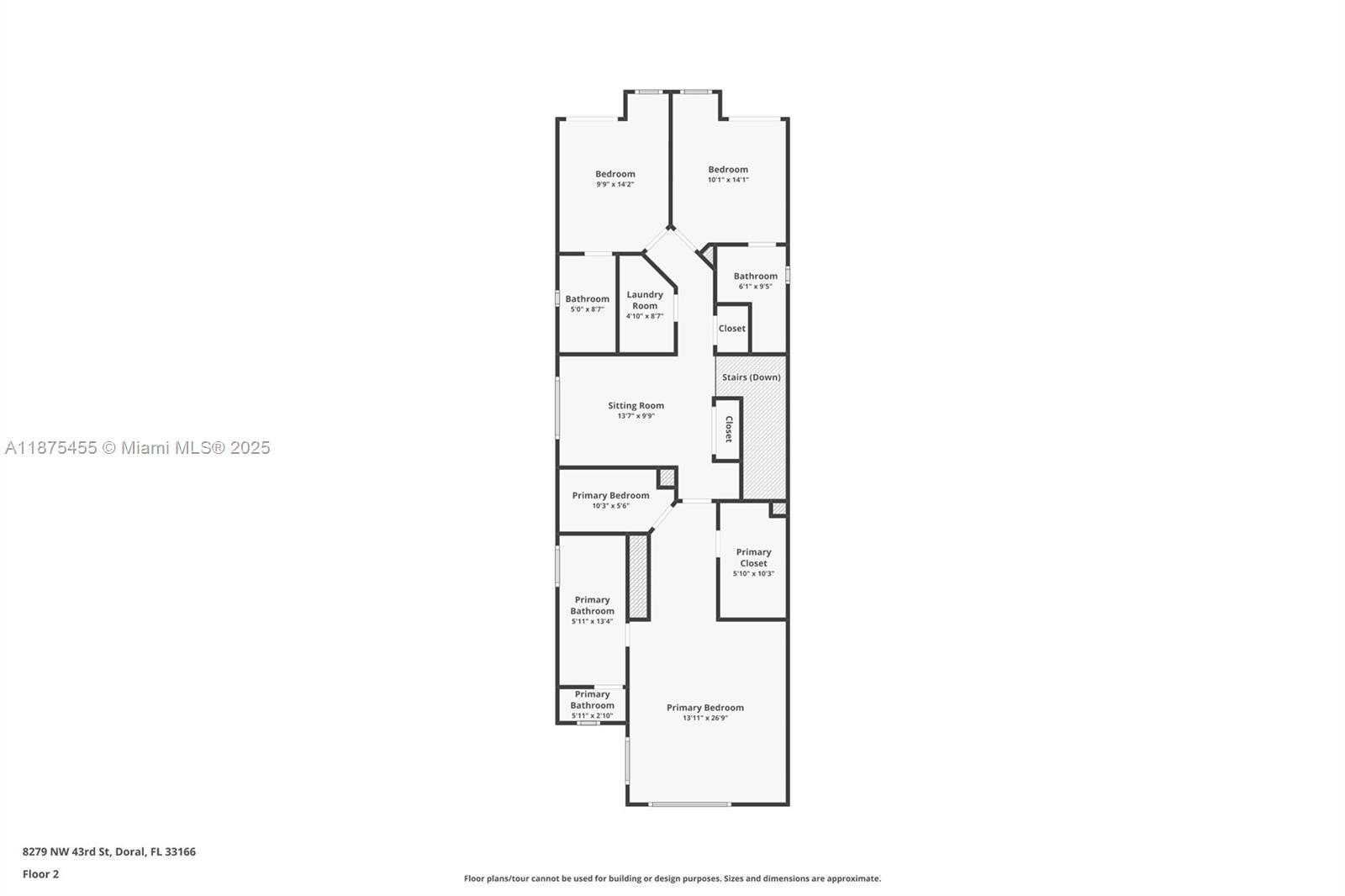 8279 Northwest 43rd Street Doral, FL 33166 - Photo 55 of 56 Second floor.