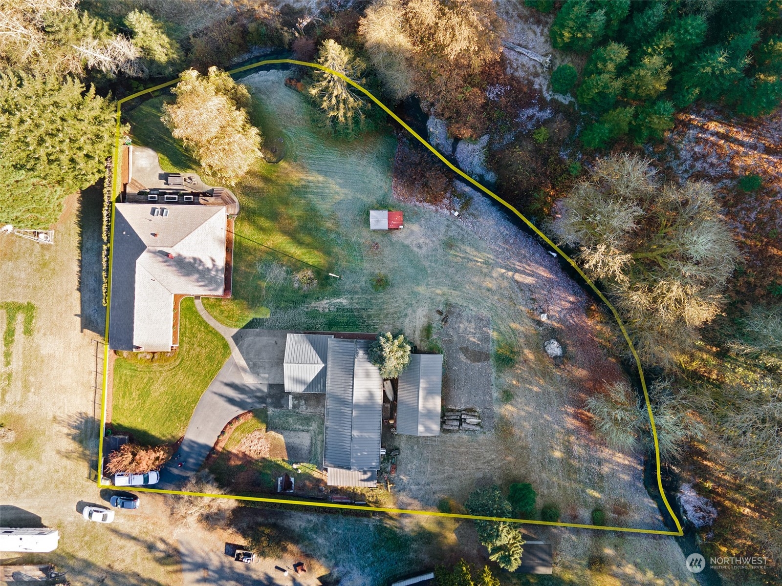 9406 Crete Street Southeast Olympia, WA 98501 - Photo 13 of 38 an aerial view of houses with yard