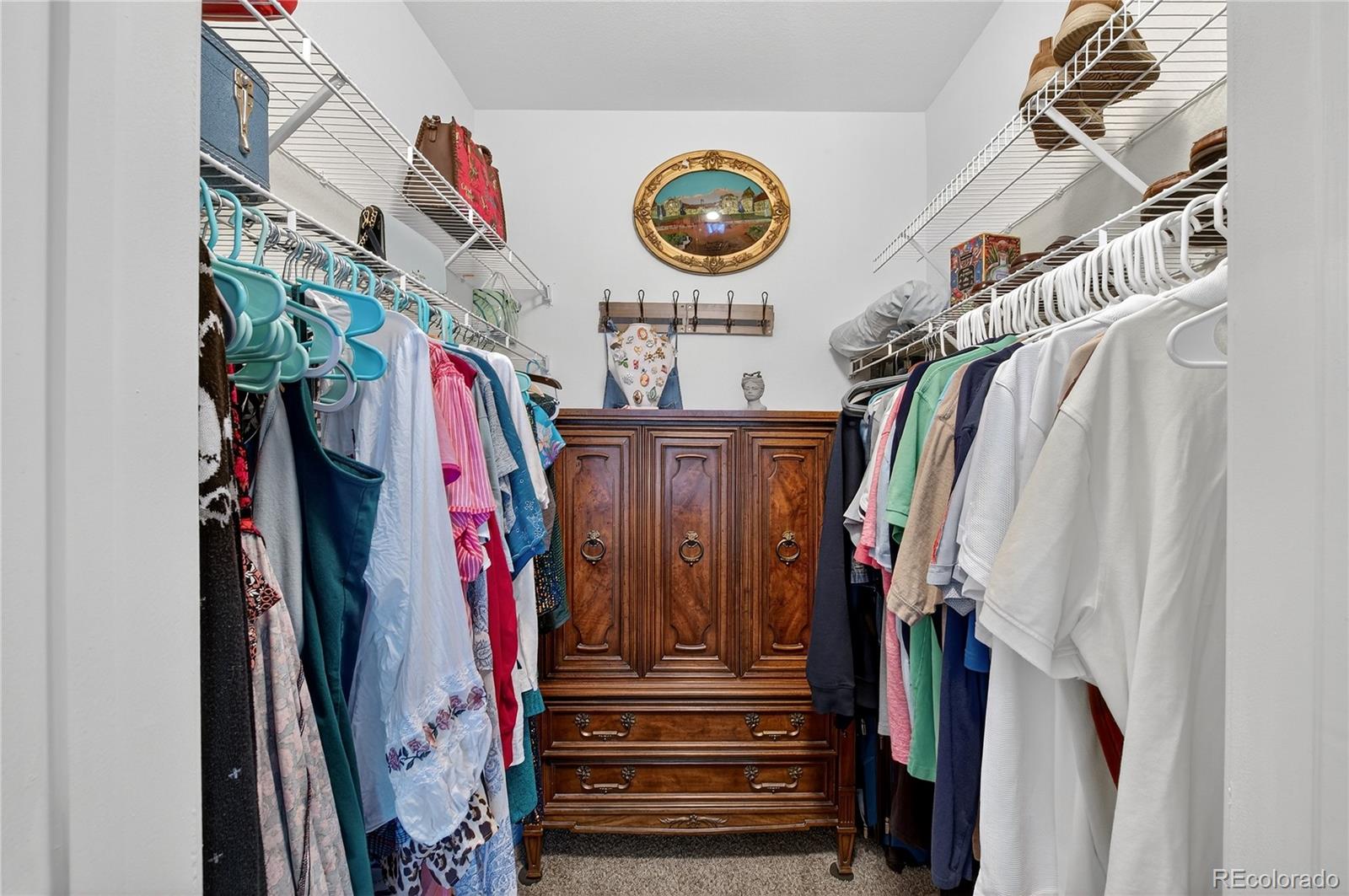 18611 Stroh Road, Unit 5203 Parker, CO 80134 - Photo 13 of 28 a view of walk in closet with clothes