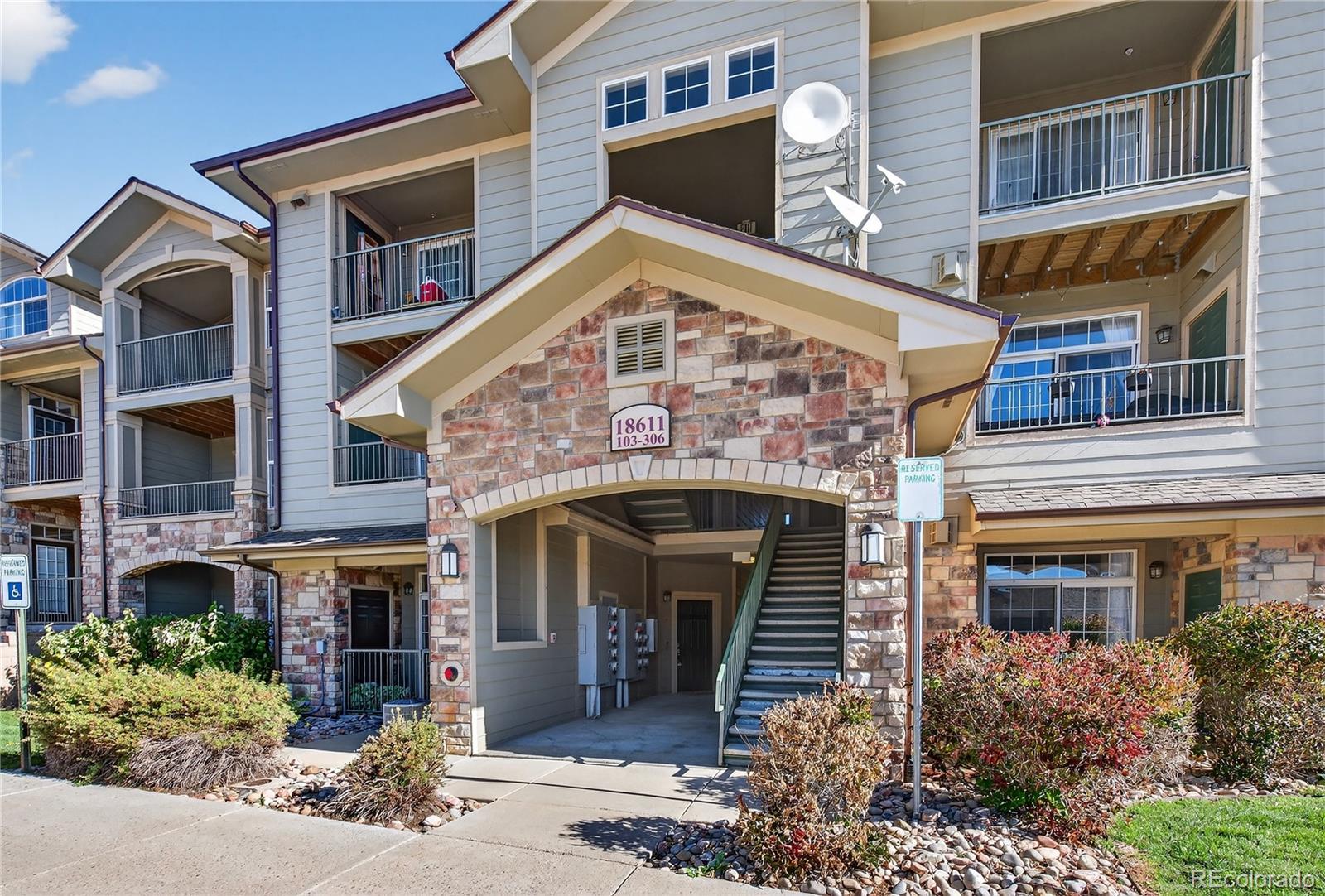 18611 Stroh Road, Unit 5203 Parker, CO 80134 - Photo 23 of 28 a front view of a house
