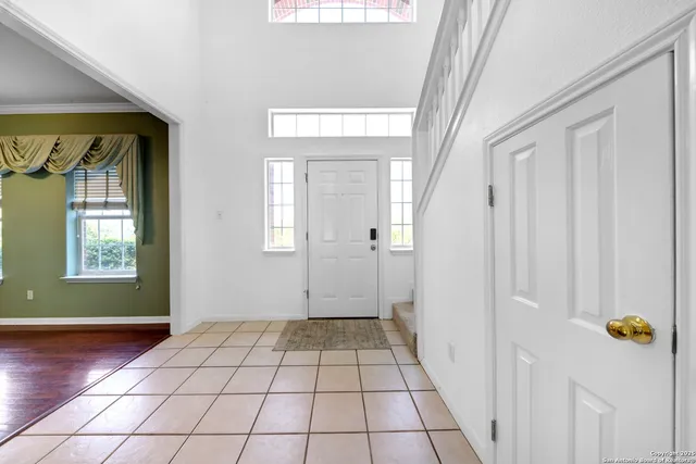 a view of an entryway