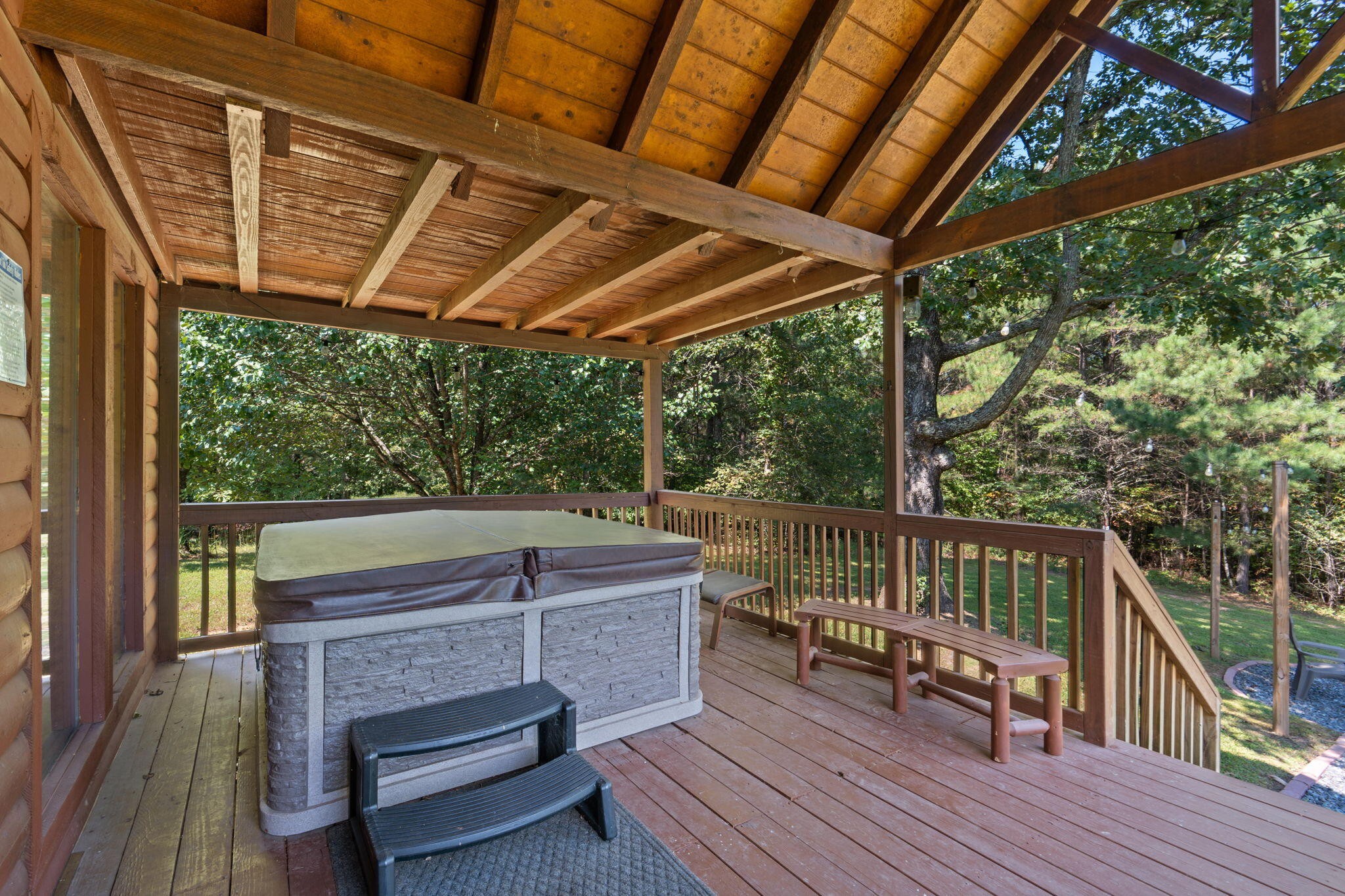 947 Belltown Road Copperhill, TN 37317 - Photo 19 of 26 a view of a two chairs in the balcony