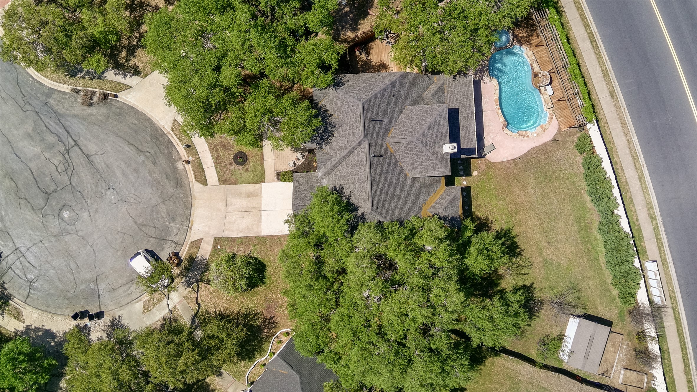 8903 Halder Cove Austin, TX 78717 - Photo 25 of 26 Bird's eye view