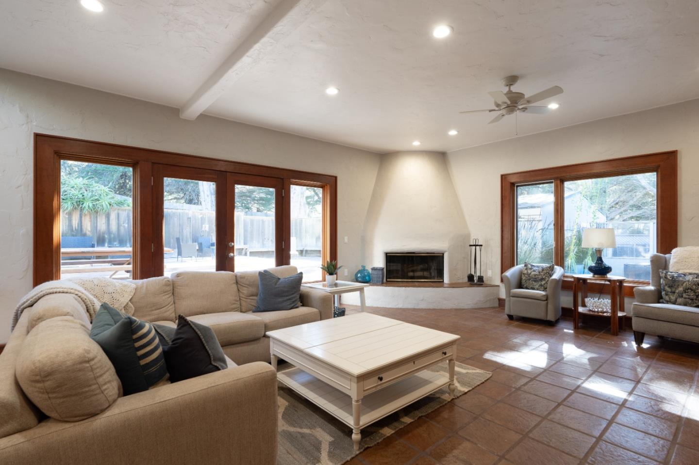 142 Carmel Riviera Drive Carmel, CA 93923 - Photo 5 of 23 a living room with furniture and a large window