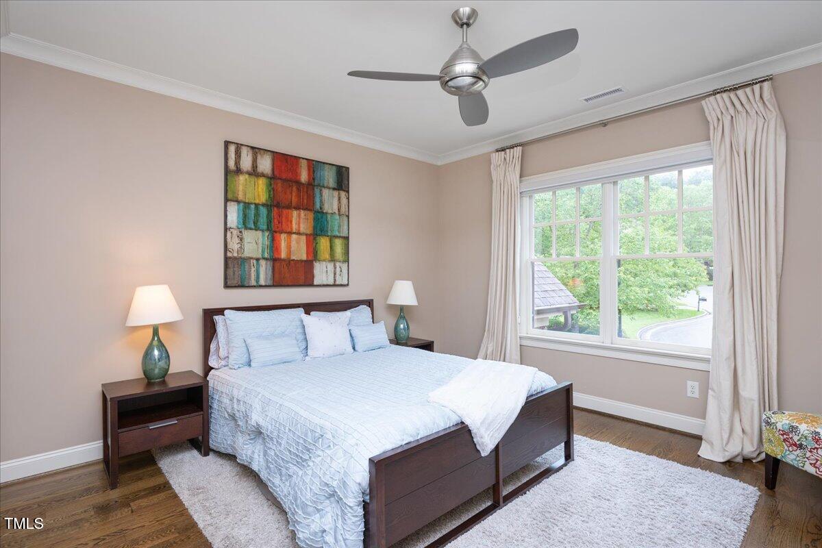 3601 Nightfall Court Raleigh, NC 27607 - Photo 28 of 88 a bedroom with a bed and a window