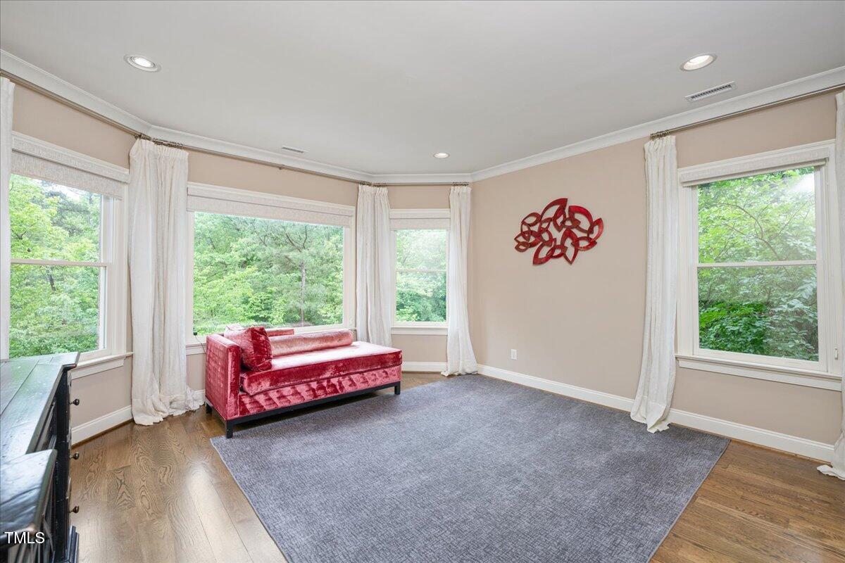 3601 Nightfall Court Raleigh, NC 27607 - Photo 33 of 88 a bed room with a bed and a large window