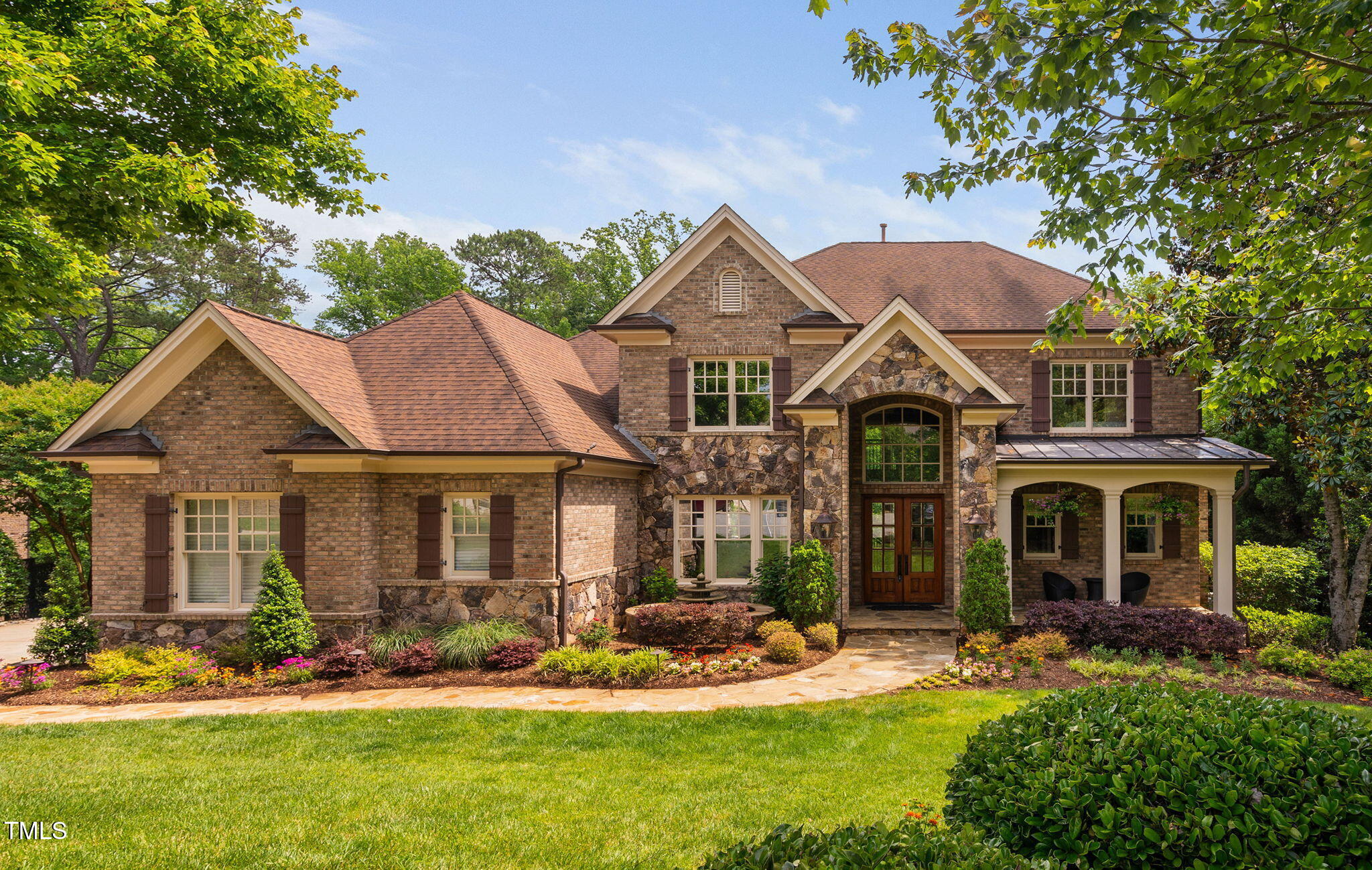 3601 Nightfall Court Raleigh, NC 27607 - Photo 49 of 88 front view of a house with a yard
