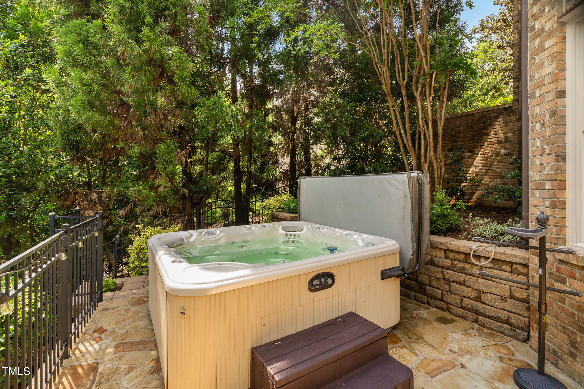3601 Nightfall Court Raleigh, NC 27607 - Photo 74 of 88 a view of a backyard with sitting area