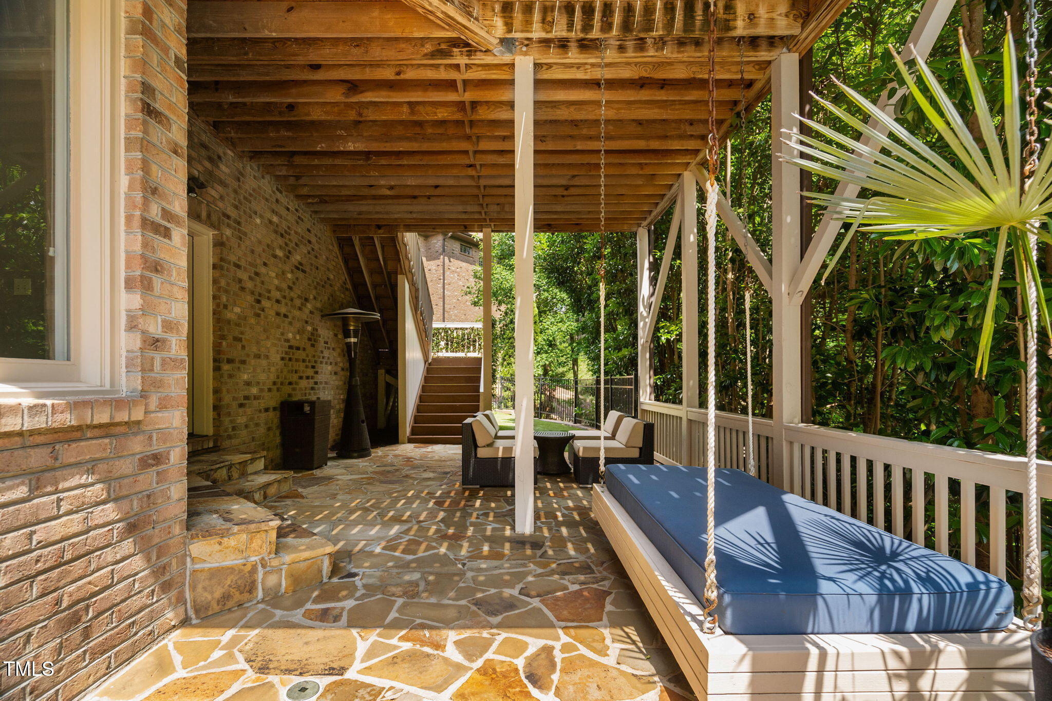 3601 Nightfall Court Raleigh, NC 27607 - Photo 77 of 88 a view of balcony with couch