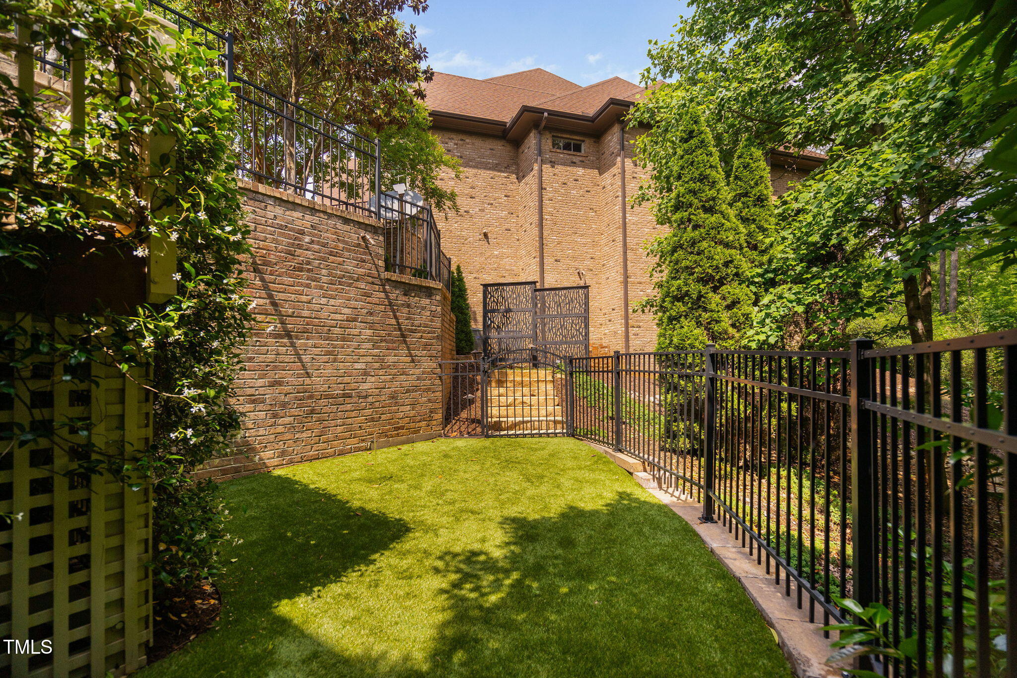 3601 Nightfall Court Raleigh, NC 27607 - Photo 79 of 88 a view of a backyard with pathway