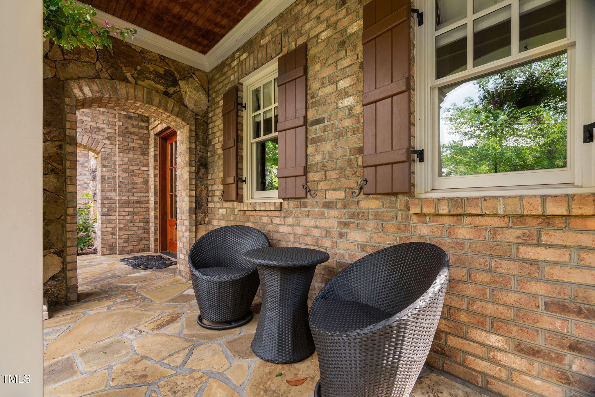 3601 Nightfall Court Raleigh, NC 27607 - Photo 84 of 88 a front view of a house with outdoor seating