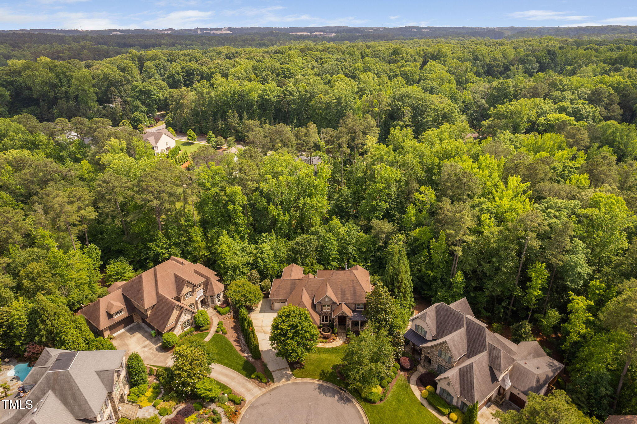 3601 Nightfall Court Raleigh, NC 27607 - Photo 88 of 88 a view of a lot of trees and houses