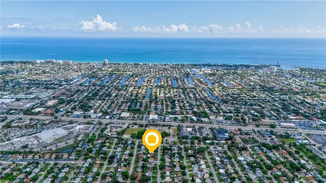 a view of a sky from a city