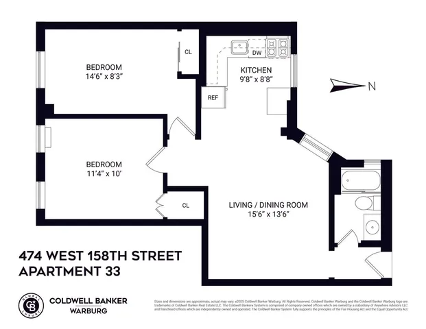 $449,000 | 474 West 158th Street, Unit 33 | Washington Heights