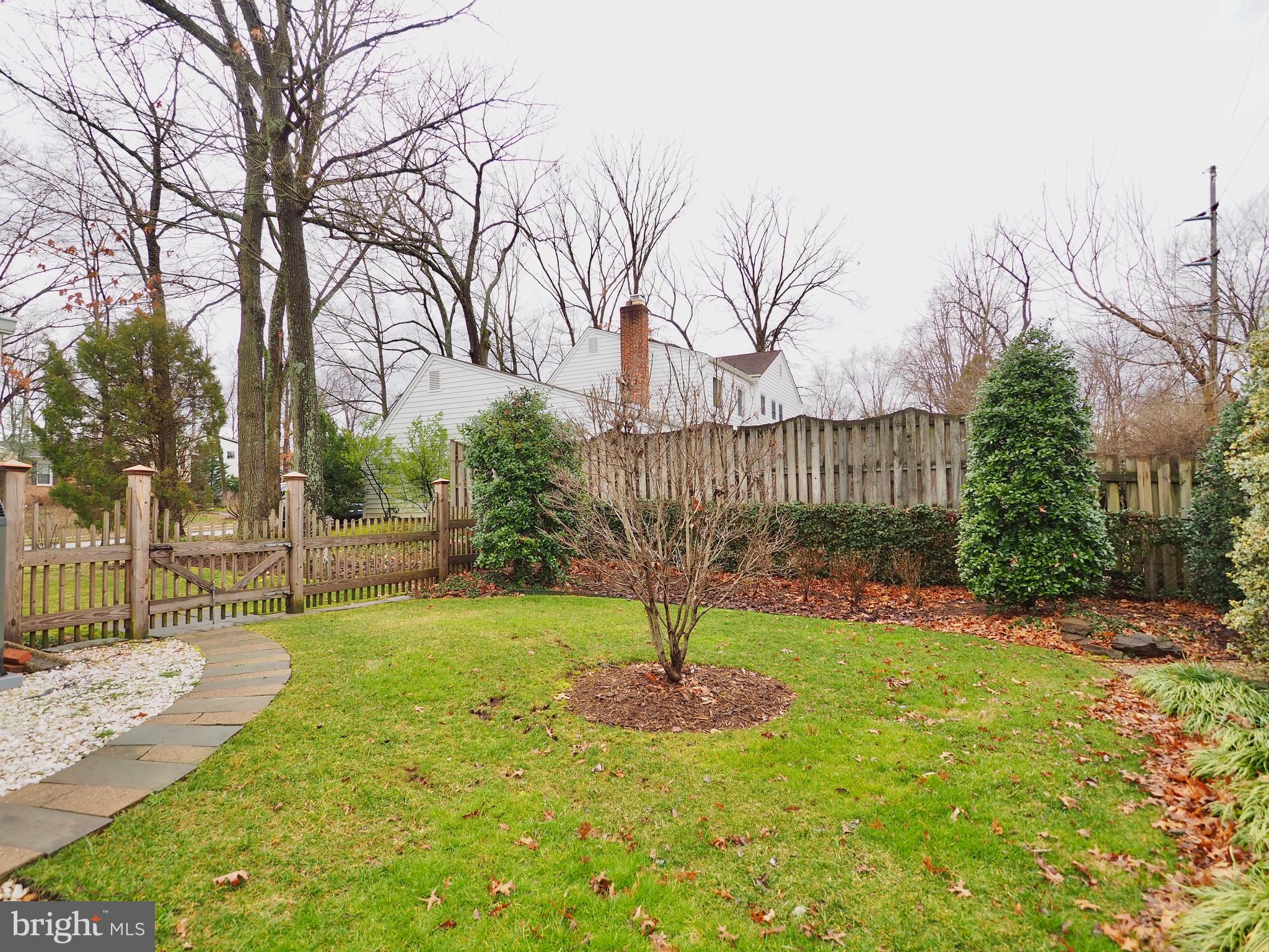 8614 Stonewall Road Manassas, VA 20110 - Photo 37 of 39 Paved walkways and fully fenced yard