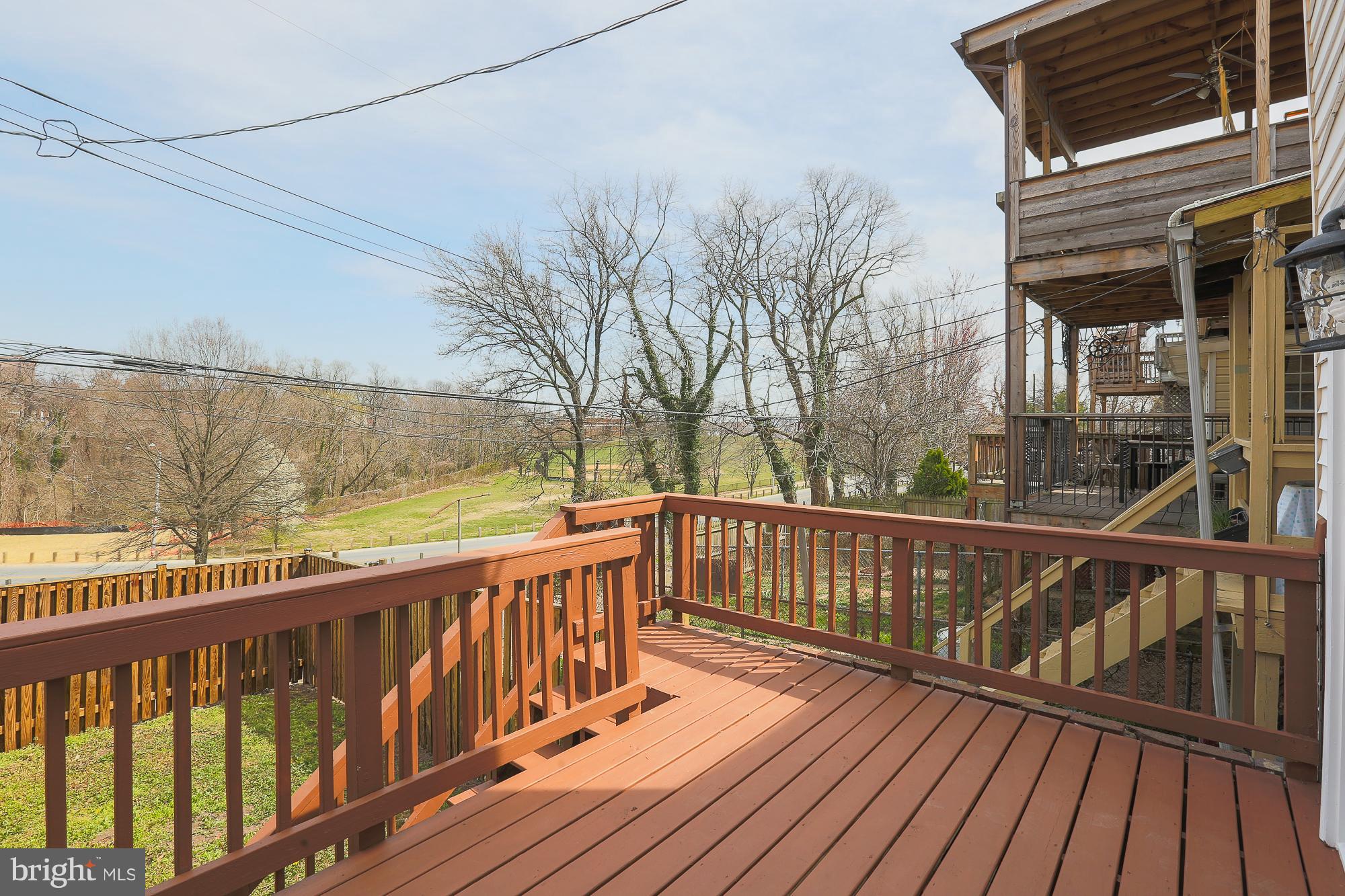 2967 Keswick Road Baltimore, MD 21211 - Photo 22 of 28 New Deck with view of Wyman Park