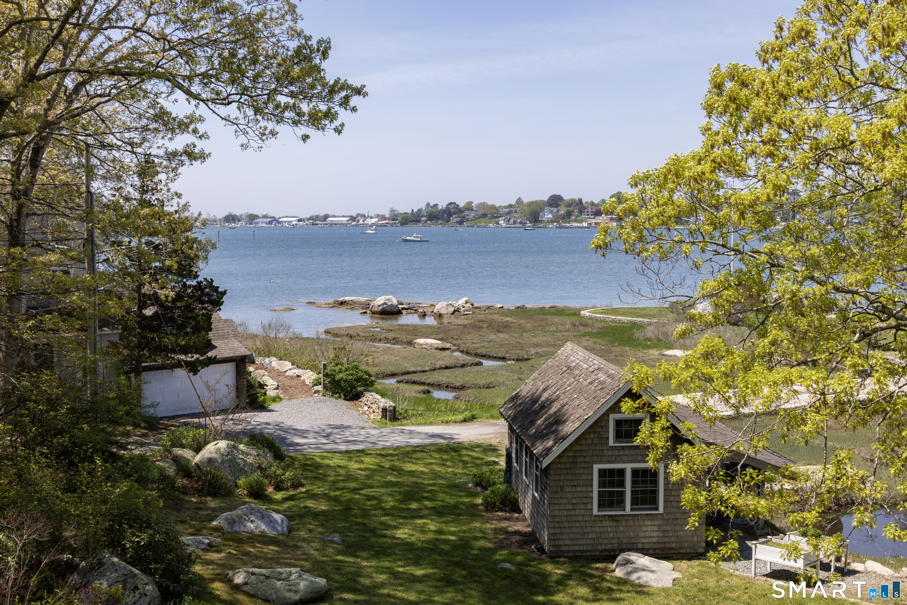 32 Money Point Road Stonington, CT 06355 - Photo 33 of 40 a view of a house with a yard