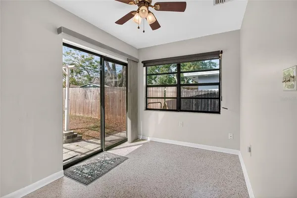 a view of a small space