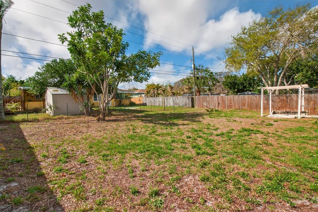 1541 Illinois Road Clearwater, FL 33756 - Photo 33 of 44 a view of a backyard