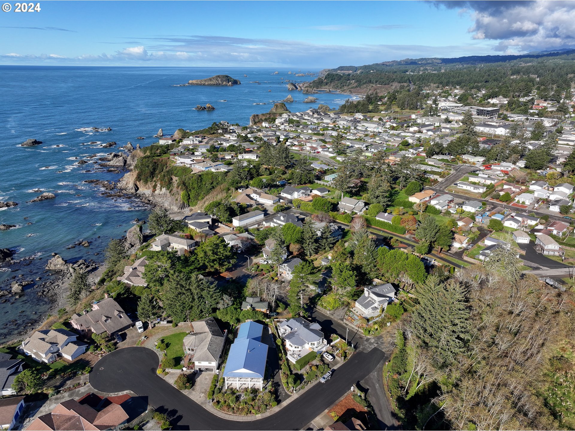 270 Allen Lane Brookings, OR 97415 - Photo 3 of 47 Drone View/UAV