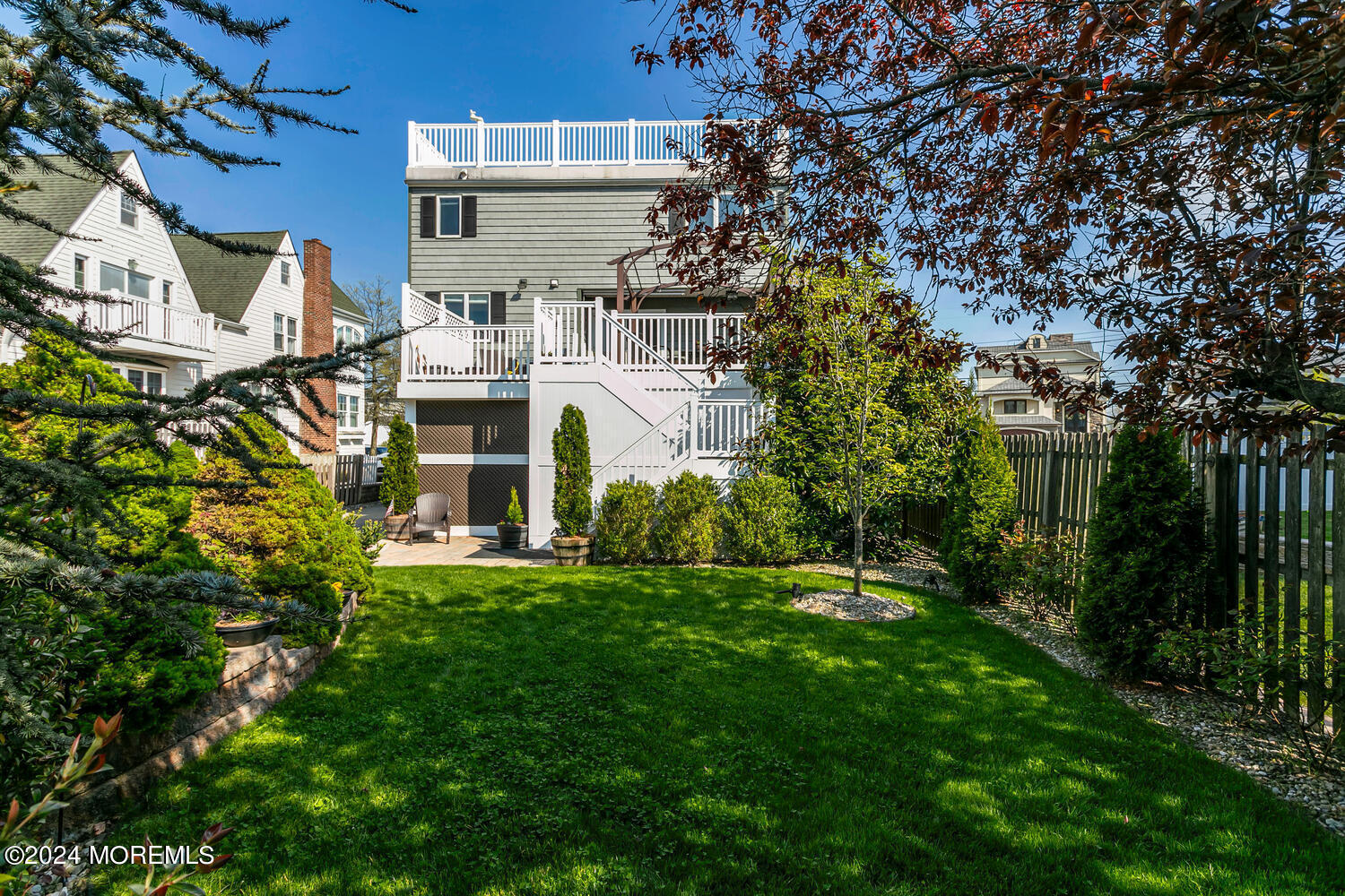 74 Waterman Avenue Rumson, NJ 07760 - Photo 27 of 50 backyard