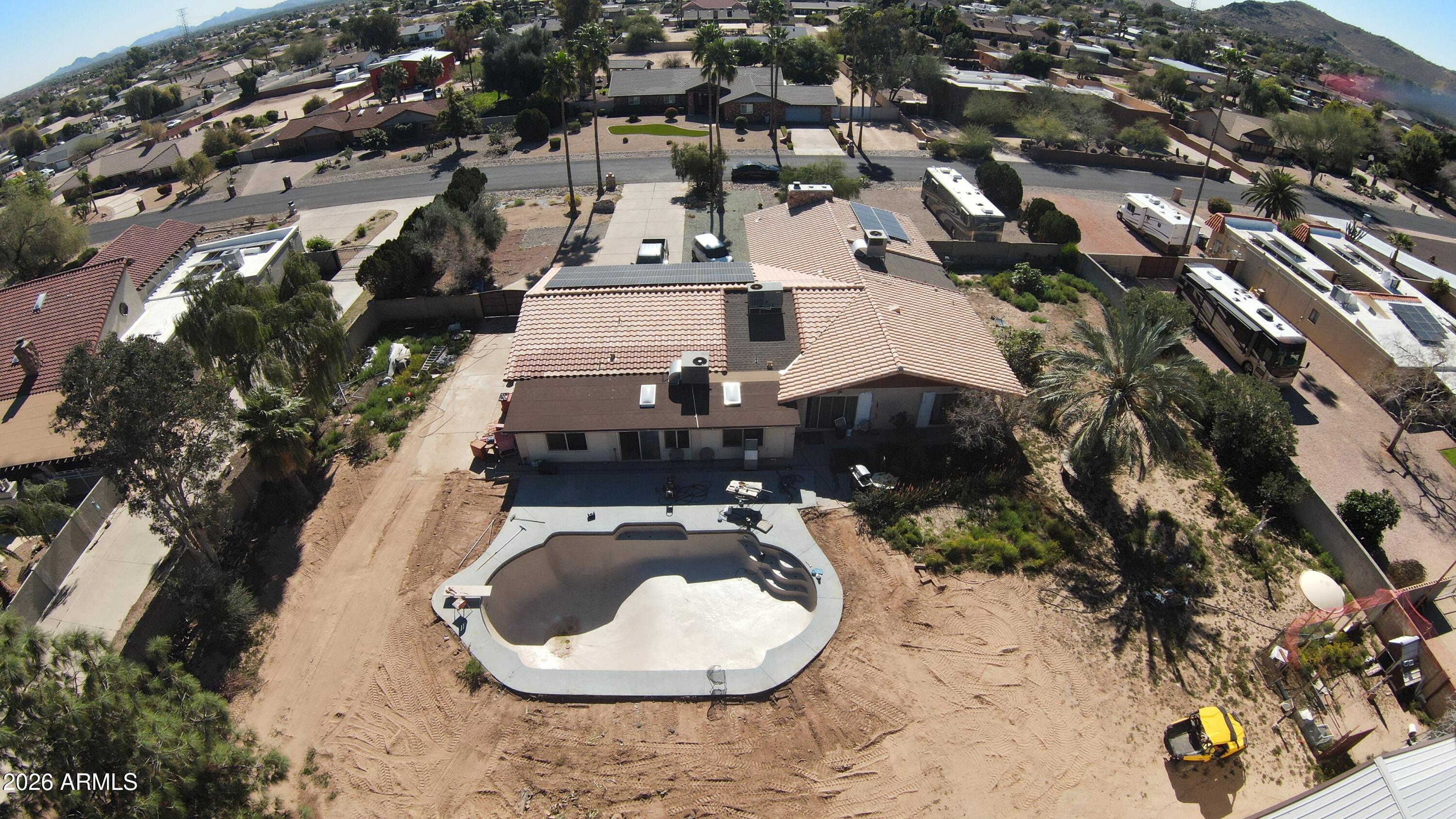 4934 West Fallen Leaf Lane Glendale, AZ 85310 - Photo 8 of 24 an aerial view of a house with outdoor space