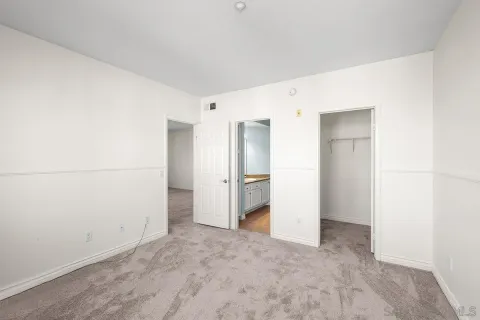 a view of empty room