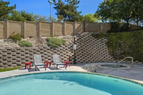 a house view with a seating space
