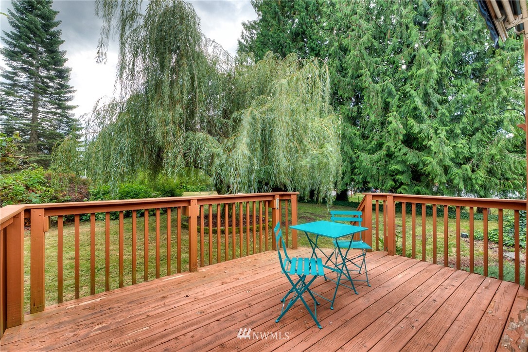 13453 Patriot Way Renton, WA 98059 - Photo 19 of 25 a view of wooden deck with furniture