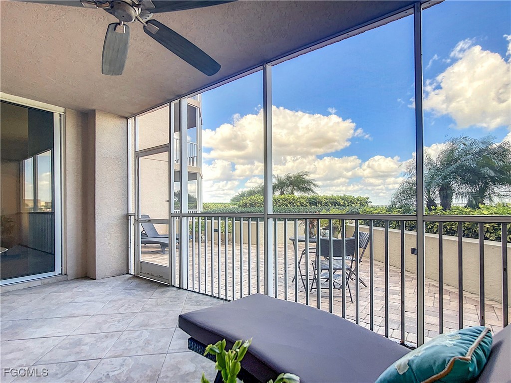 2090 West First Street, Unit I409 Fort Myers, FL 33901 - Photo 24 of 44 a view of a balcony with furniture