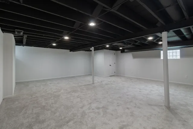 a view of empty room